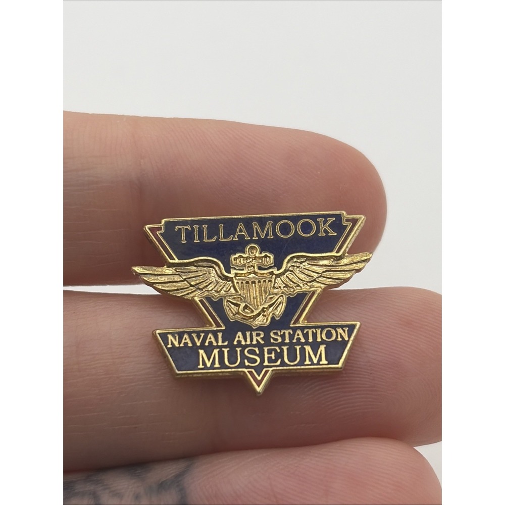 Tillamook Naval Air Station Museum Lapel Hat Pin